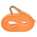 vidaXL Sangle d’arrimage 10 Pièces 0 4 tonne 6 m x 25 mm Orange