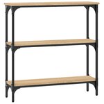 vidaXL Table console Chêne Sonoma 75x22 5x75 cm Bois d'ingénierie