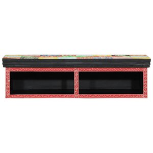 vidaXL Meuble TV Multicolore 80 x 30 x 22 cm Bois d'ingénierie