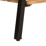 vidaXL Table console 110x30x75 cm bois de manguier massif