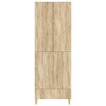 vidaXL Ensemble de Meubles 2 Pièces Chêne Sonoma Bois d'ingénierie