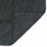 vidaXL Tapis de surface Rectangulaire Gris foncé 80 x 300 cm Jute
