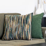 Coussin mélange de marron clair 45 x 45 cm