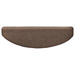 vidaXL Tapis d'escalier auto-adhésifs 15 pièces 80 x 24 5 x 3 5 cm