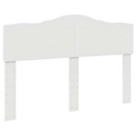 vidaXL Tête de lit Blanc Brillant 160 cm Bois d'ingénierie