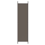 vidaXL Cloison de séparation 5 panneaux Anthracite 250x220 cm Tissu