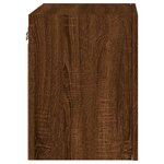 vidaXL Meubles TV muraux 2 Pièces chêne marron 40 5x30x40 cm