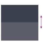 vidaXL Store enrouleur occultant largeur du tissu 141 6 cm polyester