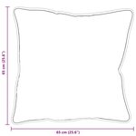 vidaXL Oreiller Blanc Polyester