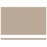 vidaXL Auvent Rétractable Beige 500 ×300 cm tissu