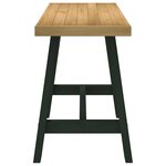 vidaXL Bureau NOAIN pieds en forme de A 120x50x75 cm bois massif pin