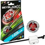Hasbro F9583EU4 - Beyblade X  Starter Pack avec toupie de compétition Scythe Incendio 4-60T et lanceur