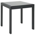 vidaXL Chaises longues lot de 2 avec table Textilène et acier