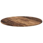 vidaXL Plateau de table Bois ancien 80 x 80 x 1.5 cm Bois d'ingénierie