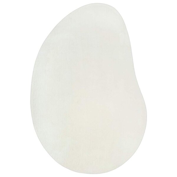 vidaXL Tapis Crème 120 x 170 cm Polyester