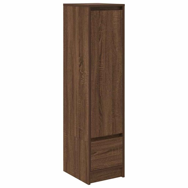 vidaXL Buffet haut chêne marron 29 5x34x119 5 cm bois d'ingénierie