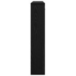 vidaXL Armoire Miroir Chêne noir 91 x 15 x 76.5 cm Bois d'ingénierie
