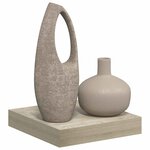 vidaXL Étagère flottante murale chêne 23x23 5x3 8 cm MDF