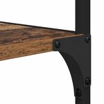 vidaXL Étagère Bois Ancien 50 x 33 x 188 5 cm Bois d'ingénierie