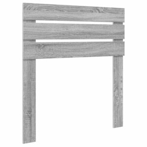 vidaXL Tête de lit Gris Sonoma 100 cm Bois d'ingénierie