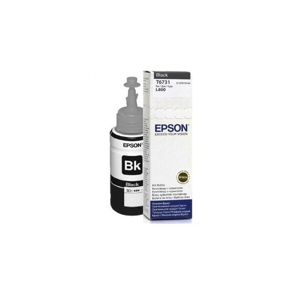 Flacon encre original 70 ml c13t67314 noir epson