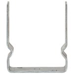 vidaXL Piquets de clôture 12 pcs Argenté 12x6x15 cm Acier galvanisé
