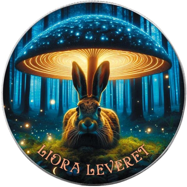 Pièce de monnaie en Argent 1 Dollar g 31.1 (1 oz) Millésime 2025 Forest Totems LIORA LEVERET