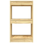 vidaXL Bibliothèque 40x30x71 5 cm Bois de pin massif
