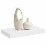vidaXL Étagère murale flottante blanc 40x23x3 8 cm MDF