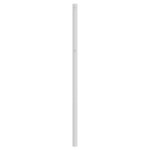 vidaXL Tête de lit de remplacement métal blanc 75 cm