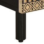 vidaXL Buffet 40x33 5x75 cm bois de manguier brut massif