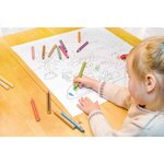 Crayon de couleur hexagonal Noris junior  étui x12 STAEDTLER