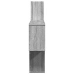 vidaXL Étagère murale sonoma gris 100x15x70 cm bois ingénierie
