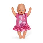 Zapf Creation 839423 - Baby born Robe pour poupée Flamingo 43 cm