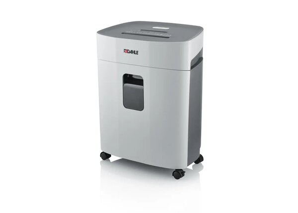 Dahle PaperSAFE 420 25L Destructeur de papier manuel avec roues - Détruit jusqu'à 10 feuilles - Microcut Particle Cut - Convient pour le papier  les cartes  les CD