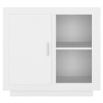 vidaXL Buffet Blanc 80x40x75 cm