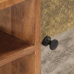 vidaXL Meuble TV 140x30x40 cm Bois solide d'acacia