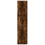 vidaXL Buffet haut chêne fumé 45x42 5x185 cm bois d'ingénierie