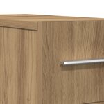 Armoire de pharmacie vidaXL en chêne fait main 20x45 5x60 cm en bois d'ingénierie