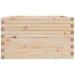vidaXL Jardinière 80x80x49 5 cm bois de pin massif