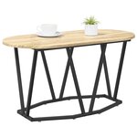 vidaXL Table basse Chêne Sonoma 80 x 40 x 40.5 cm