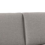 vidaXL Tête de lit capitonnée Taupe 135 cm Pin massif