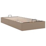 vidaXL Cadre de lit ottoman sans matelas cappuccino 90x190 cm