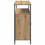 vidaXL Buffet Chêne artisanal 100 x 35 x 80 cm Bois d'ingénierie