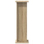 vidaXL Support de Plante 2 pièces Chêne Sonoma 25 x 25 5 x 80 5 cm