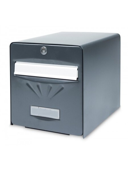Boîte Aux Lettres normalisée - BURG-WÄCHTER Balnéaire Anthracite 1 Porte