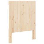 vidaXL Tête de lit 80x104 cm bois massif de pin