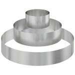 vidaXL Pot en métal Acier galvanisé Ø 120 cm Durable Grand pot Rond