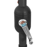 vidaXL Parasol de jardin avec lumières LED et mât en métal 400cm sable