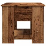 vidaXL Table basse vieux bois 79x49x41 cm bois d'ingénierie